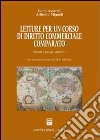 Letture per un corso di diritto commerciale comparato libro