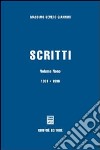 Scritti libro