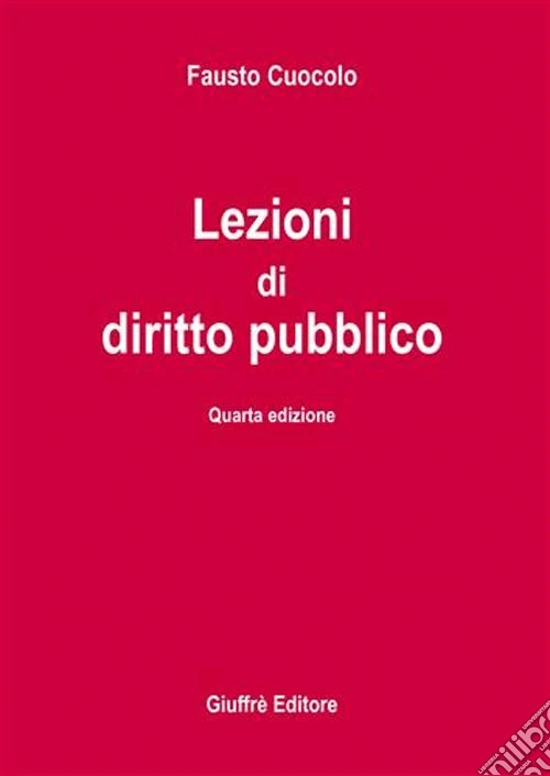 Lezioni di diritto pubblico