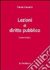 Lezioni di diritto pubblico libro