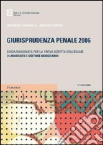 Giurisprudenza penale 2006. Guida ragionata per la prova scritta dell'esame di avvocato e uditore giudiziario libro