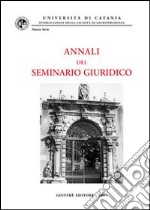 Annali del Seminario giuridico (2005-2006) libro