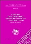 Il problema della responsabilità delle autorità di vigilanza sui mercati finanziari. Profili comparatistici libro