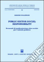 Public sector social responsibility. Strumenti di rendicontazione etico-sociale per l'azienda pubblica libro