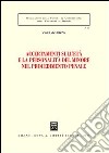 Accertamenti sull'età e la personalità del minore nel procedimento penale libro di Rizzo Corrado