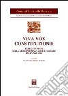 Viva vox constitutionis. Temi e tendenze nella giurisprudenza costituzionale dell'anno 2006 libro