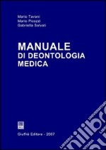 Manuale di deontologia medica