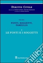 Diritto civile. Vol. 1/1: Fonti, soggetti, famiglia. Le fonti e i soggetti libro