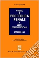 Codice di procedura penale e leggi complementari libro