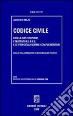 Codice civile. Con la Costituzione, i trattati U.E. e C.E. e le principali norme complementari libro