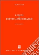 Lezioni di diritto amministrativo libro