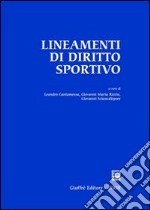 Lineamenti di diritto sportivo libro