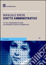 Diritto amministrativo libro