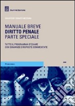 Diritto penale. Parte speciale libro