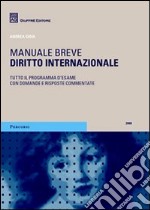 Diritto internazionale libro