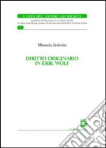 Diritto originario in Erik Wolf libro