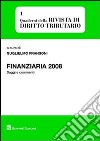 Finanziaria 2008 libro