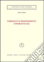 Formalità e procedimento contrattuale libro