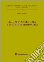 Azioni di categoria e diritti patrimoniali libro