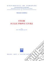 Studi sulle prove civili libro