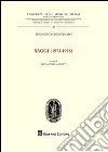 Saggi (1973-1978) libro