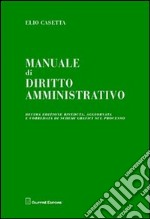 Manuale di diritto amministrativo libro