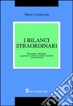 I bilanci straordinari libro