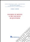 Giudizio di rinvio e preclusione di questioni libro