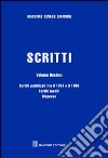 Scritti libro