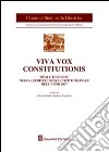 Viva vox constitutionis. Temi e tendenze nella giurisprudenza costituzionale dell'anno 2007 libro
