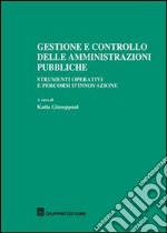 Gestione e controllo delle amministrazioni pubbliche. Strumenti operativi e percorsi d'innovazione libro