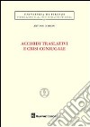 Accordi traslativi e crisi coniugale libro