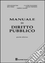 Manuale di diritto pubblico libro