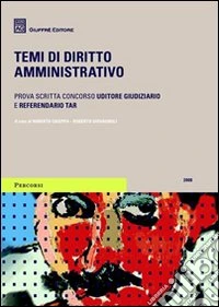 Temi di diritto amministrativo libro