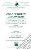 Code européen des contrats. Avant-projet. Ediz. multilingue. Vol. 2: Des contrats en particulier libro di Gandolfi G. (cur.)