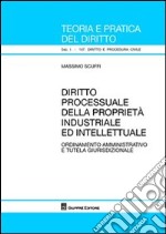 Diritto processuale della proprietà industriale ed intellettuale. Ordinamento amministrativo e tutela giurisdizionale libro