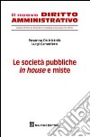 Le società pubbliche in house e miste libro