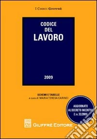Codice del lavoro 2009 libro
