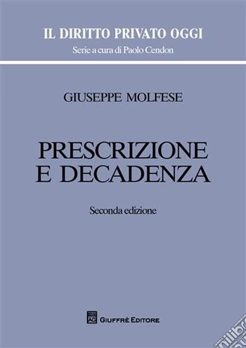 Prescrizione e decadenza