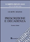 Prescrizione e decadenza libro di Molfese Giuseppe