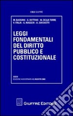 Leggi fondamentali del diritto pubblico e costituzionale libro