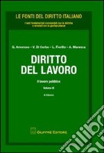 Diritto del lavoro. Vol. 3: Il lavoro pubblico