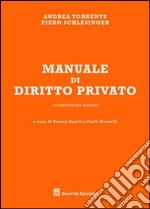 Manuale di diritto privato libro