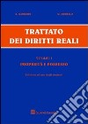 Trattato dei diritti reali per studenti. Ediz. speciale. Vol. 1: Proprietà e possesso libro