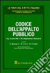 Codice dell'appalto pubblico libro