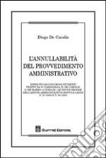 L'annullabilità del provvedimento amministrativo