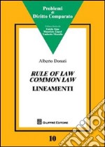 Rule of law common law. Lineamenti libro