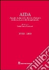 Aida. Annali italiani del diritto d'autore, della cultura e dello spettacolo (2009) libro