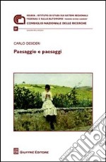 Paesaggio e paesaggi