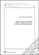 Interessi protetti nella subfornitura